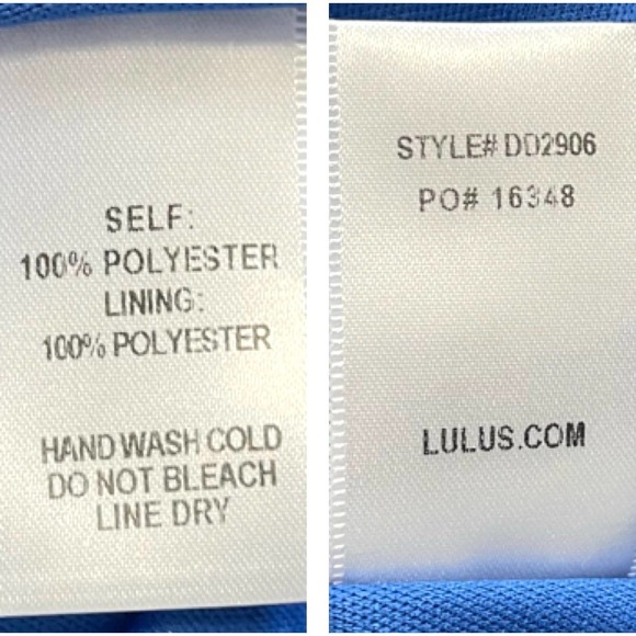 Lulus Cherished Moment Blue Floral Open Lace Back Fit & Flare Skater Mini Dress - Picture 4 of 5